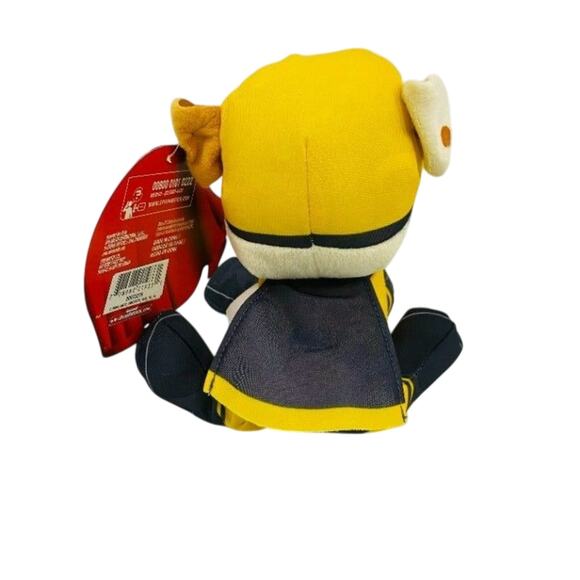 Spin Master Paw Patrol Super Pups 2015 Rubble Ruben Plush Yellow Dog - Picture 3 of 6